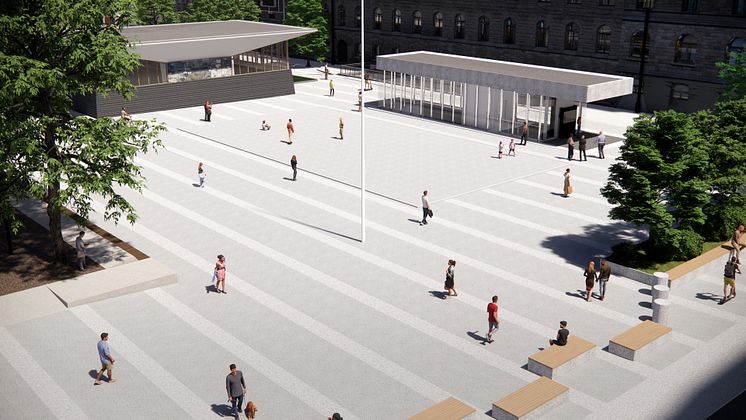 Johan Nygaardsvolds plass (illustrasjon)