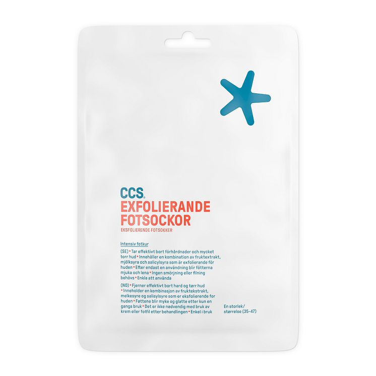 CCS Exfolierande Fotsockor