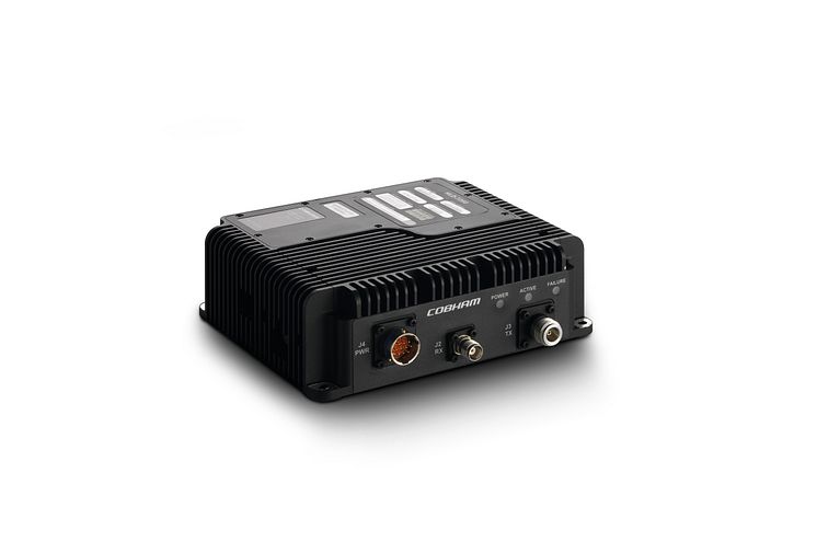 Hi-res image - Cobham SATCOM - the AVIATOR SP single channel system HLD-7260