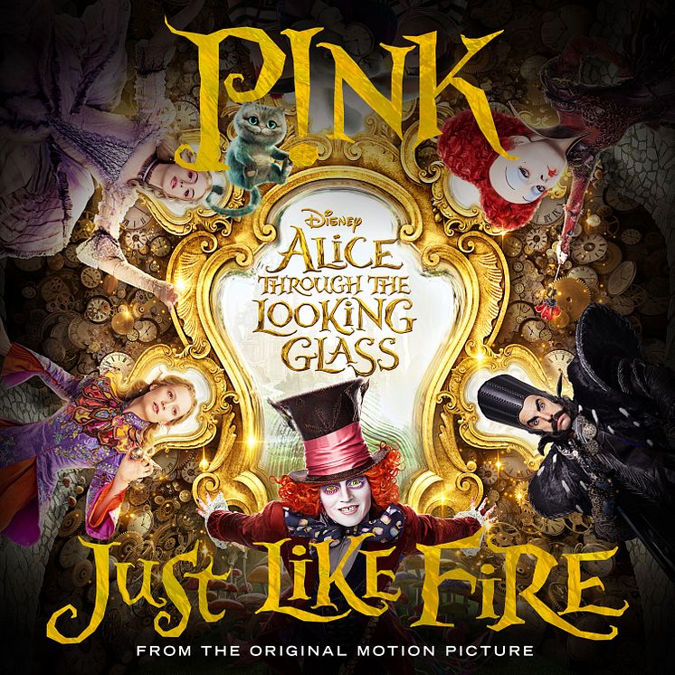 P!nk - Just Like Fire singelomslag