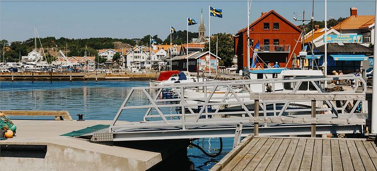 Rixöbryggan, Grebbestad - Weland AB