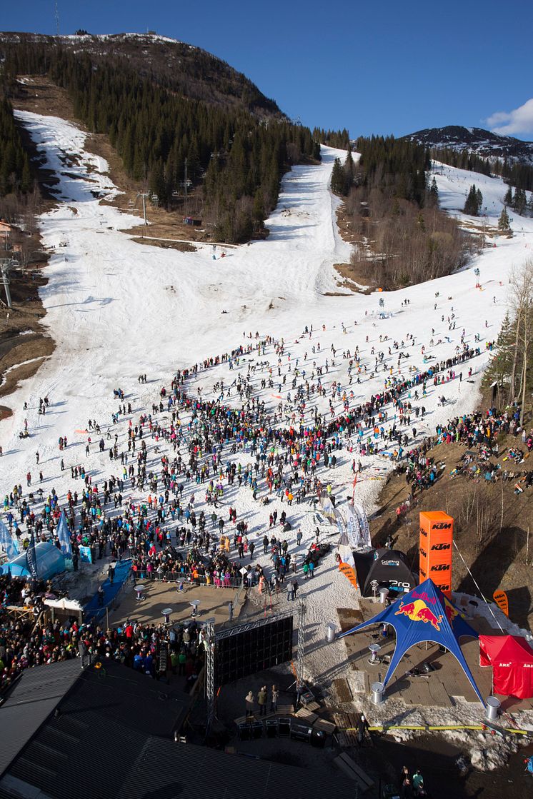 Red Bull Homerun 2014 - målgång