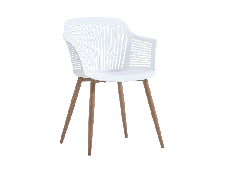 Silla de jardín VANTORE blanco.png