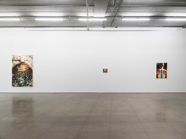 Sara-Vide Ericson och Tilda Lovell, installationsvy Bonniers Konsthall, 2023.