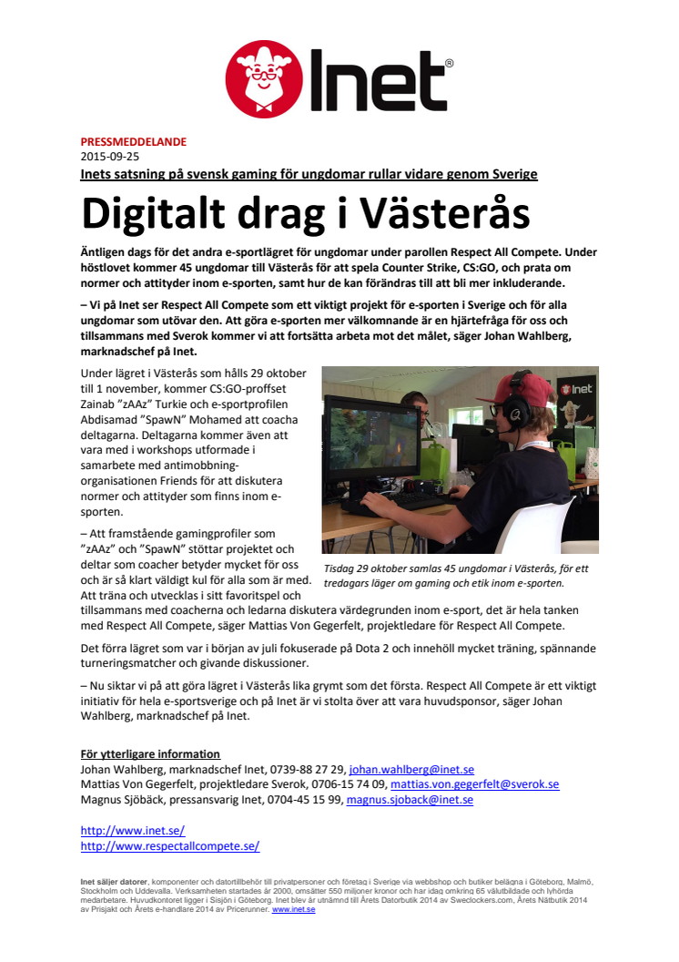 Digitalt drag i Västerås 