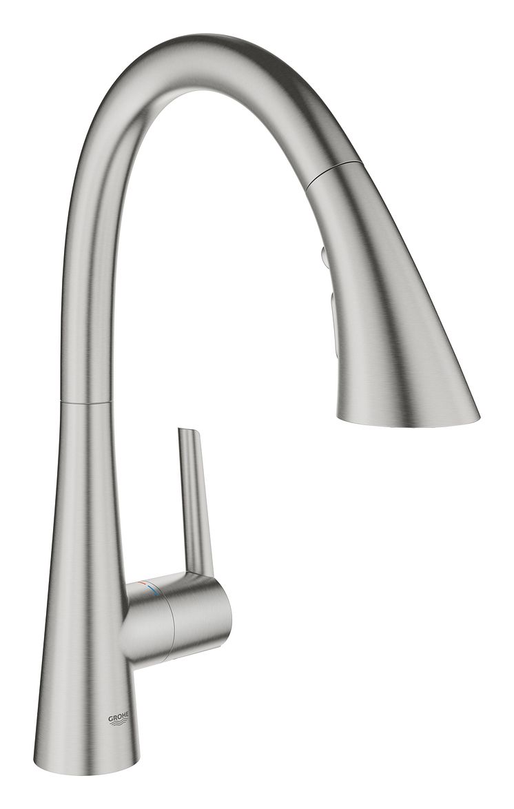 GROHE Zedra Single-lever sink mixer_SuperSteel_1