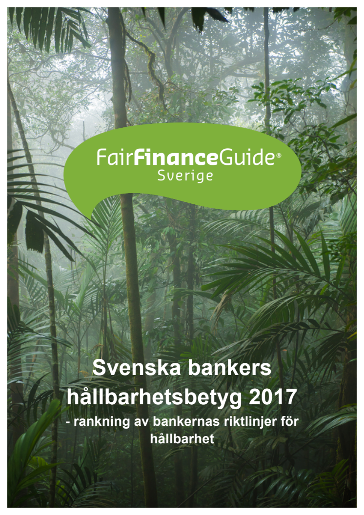 Ny rankning av svenska storbanker - sämst betyg inom klimat och skatteflykt