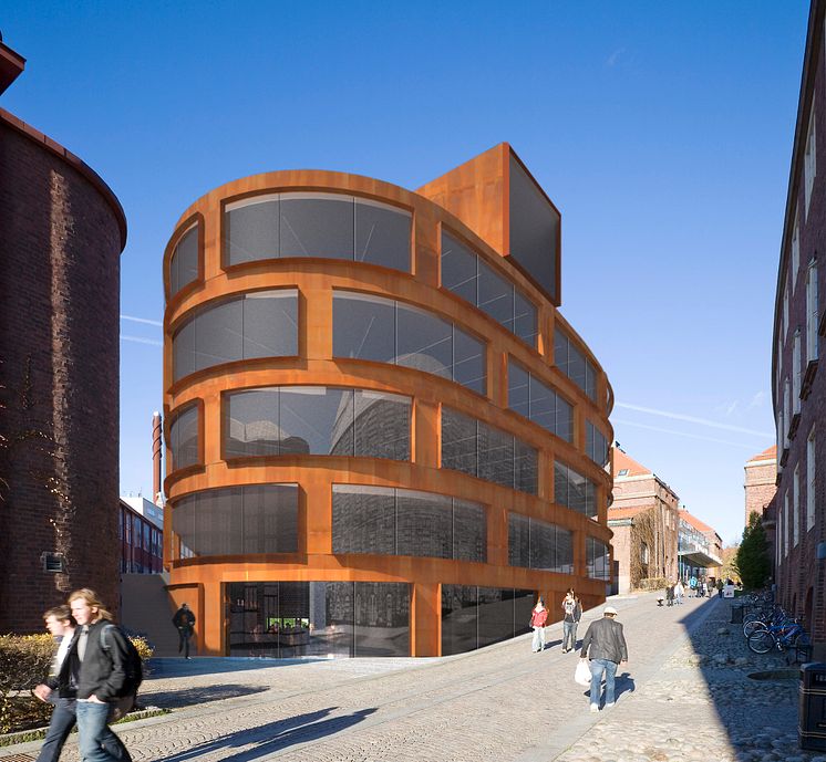 Skiss ny Arkitekturskola, KTH, Stockholm