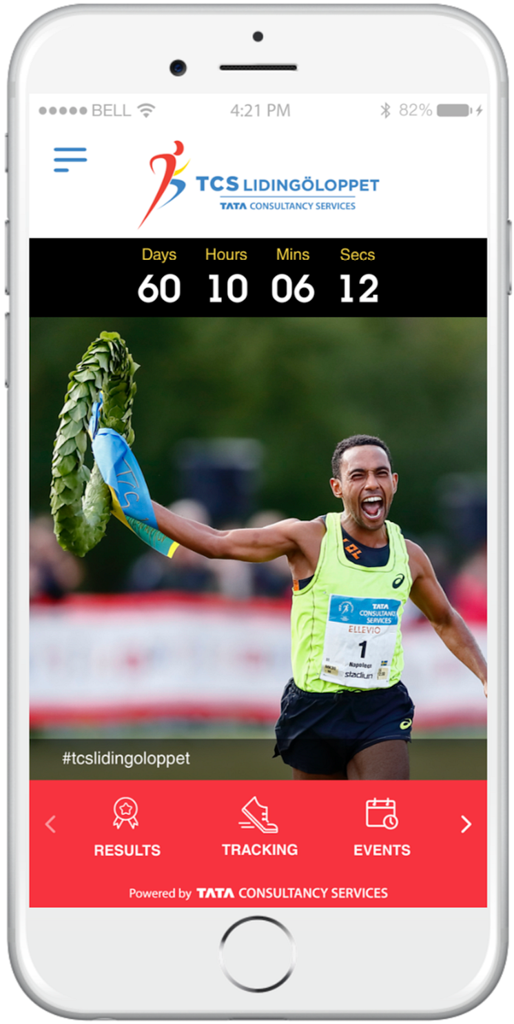 TCS Lidingöloppet app1