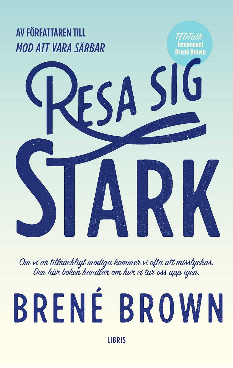 Omslagsbild: Resa sig stark (Brené Brown)