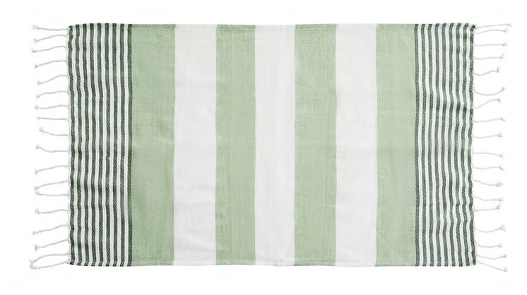 Hamam handduk liten ECO 50 x 70 cm, grön