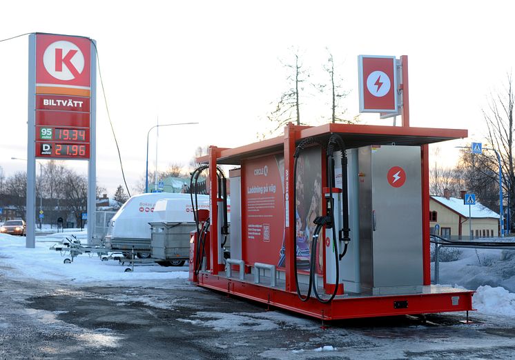 Mobil laddstation Ljusdal