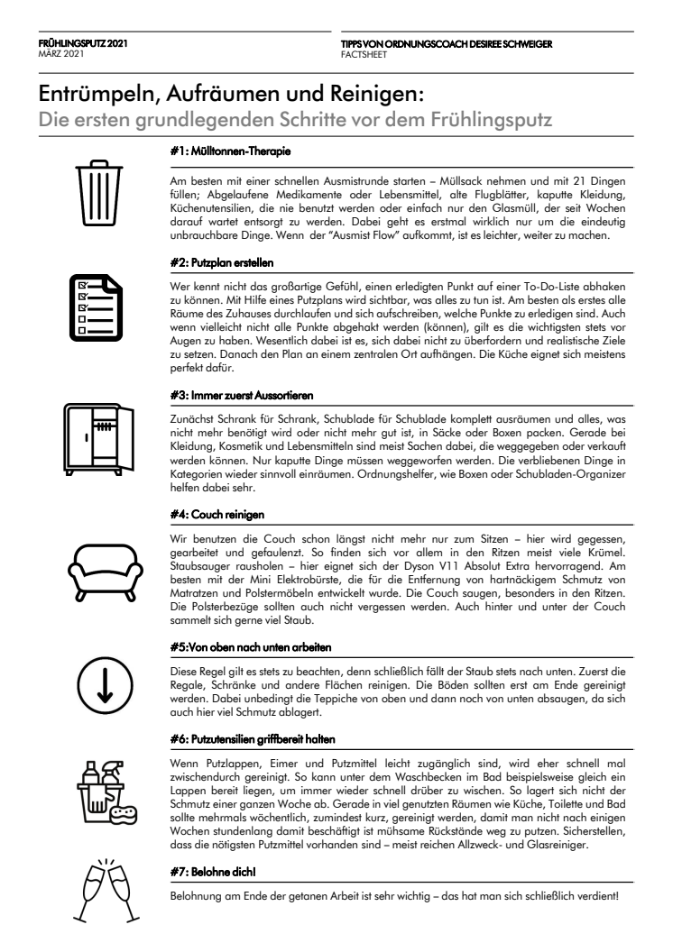 Dyson Factsheet_Expertentipps Frühlingsputz