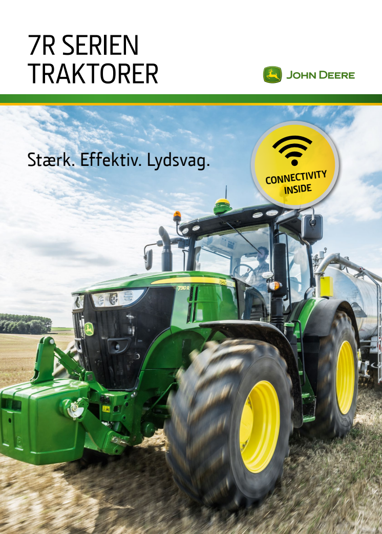 John Deere 7R Serie Traktorer - Brochure YY1514175