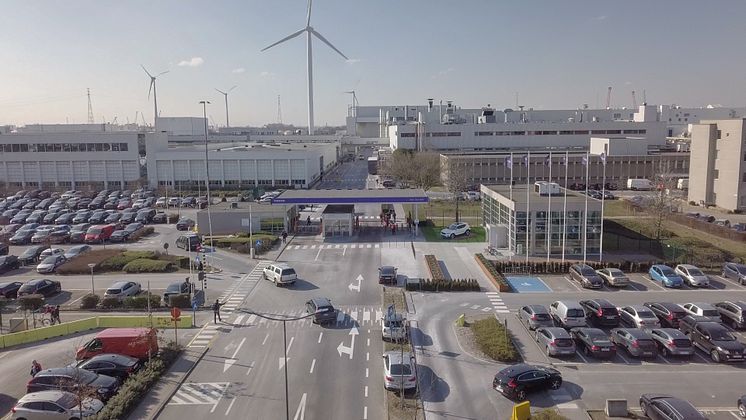 Volvo Cars manufacturing plant in Ghent