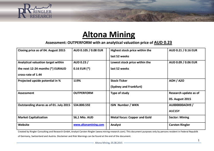 Ringler Research_Altona Mining_English_05.08.2015