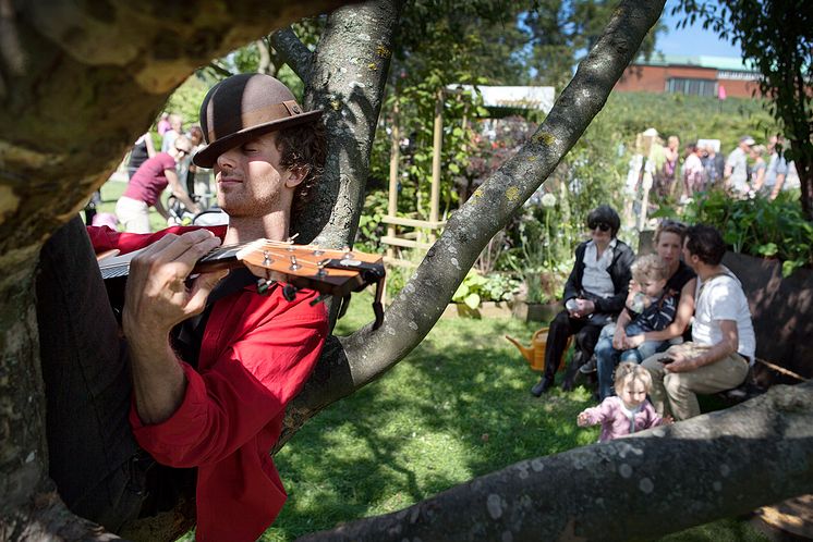 Malmö Garden Show - musik under trädkronorna