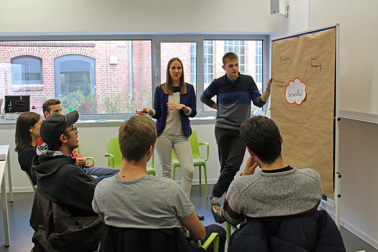 Diskussionsrunden mit Studierenden zum Thema „Gesundheit und gesundes Studieren”