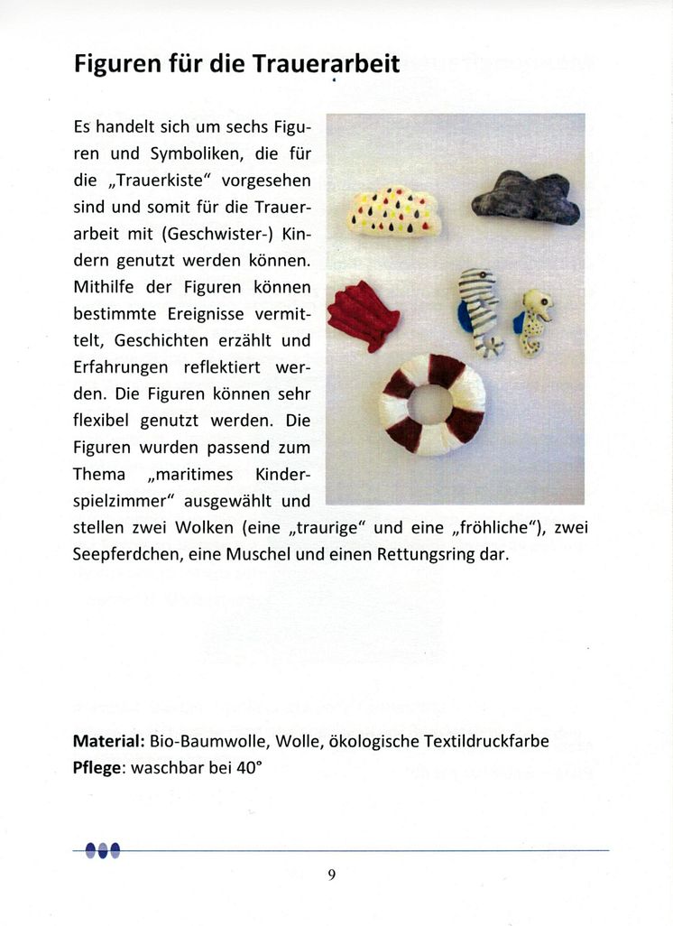 Maritimes Kinderspielzimmer für Bärenherz: Studenten der Sonderpädagogik der Uni Leipzig gestalteten textile Werkstücke für das Kinderhospiz