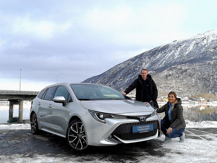 Nye Toyota Corolla Hybrid er klar for Narvik