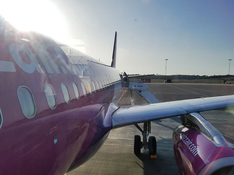 Wizz Air flyger till Wroclaw från Göteborg Landvetter Airport