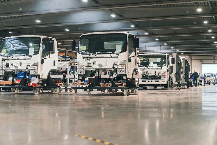 BAX-Produktion bei Paul Nutzfahrzeuge GmbH