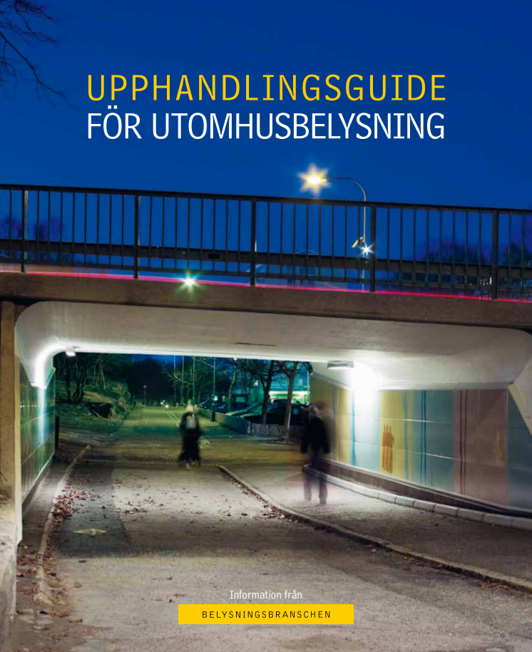 Upphandlingsguide för utomhusbelysning