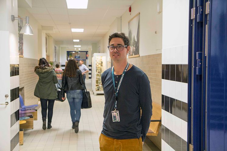 Specialpedagog Kenneth Jansson vid Malmö Borgarskola