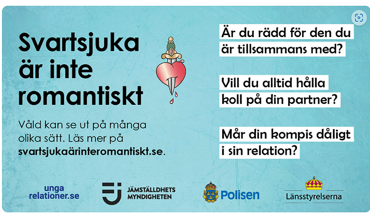 svartsjuka är inte romantiskt