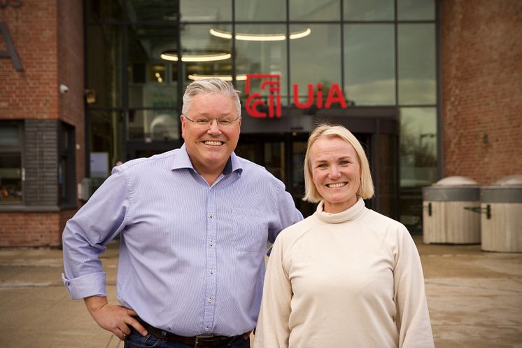 Morten Øgård og Linda Hye