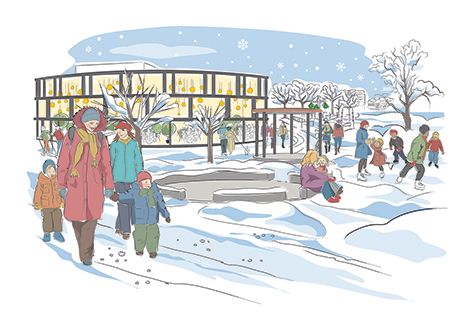 Orangeriet vinter