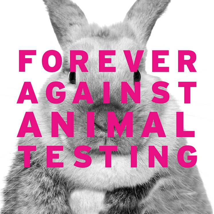 Forever Against Animal Testing_bunny_bl/w