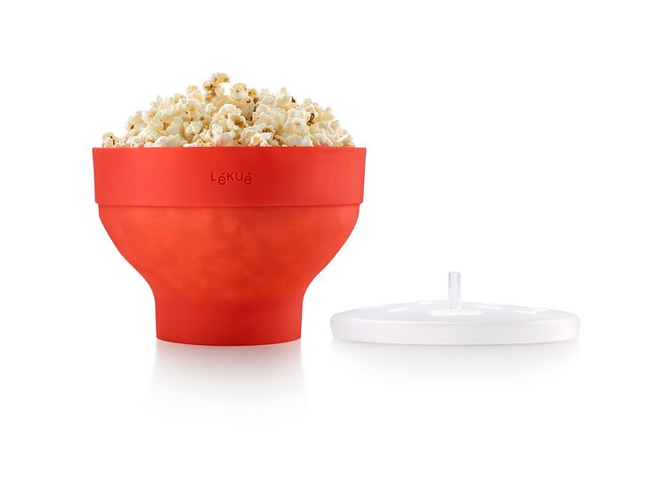 Popcorn maker för mikron med popcorn