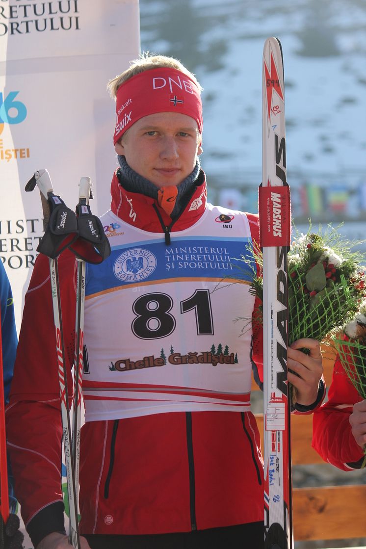 Isak Flo Bødal,blomstersermoni,sprint menn junior, junior-vm 2016