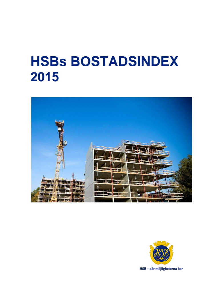 HSBs Bostadsindex 2015 