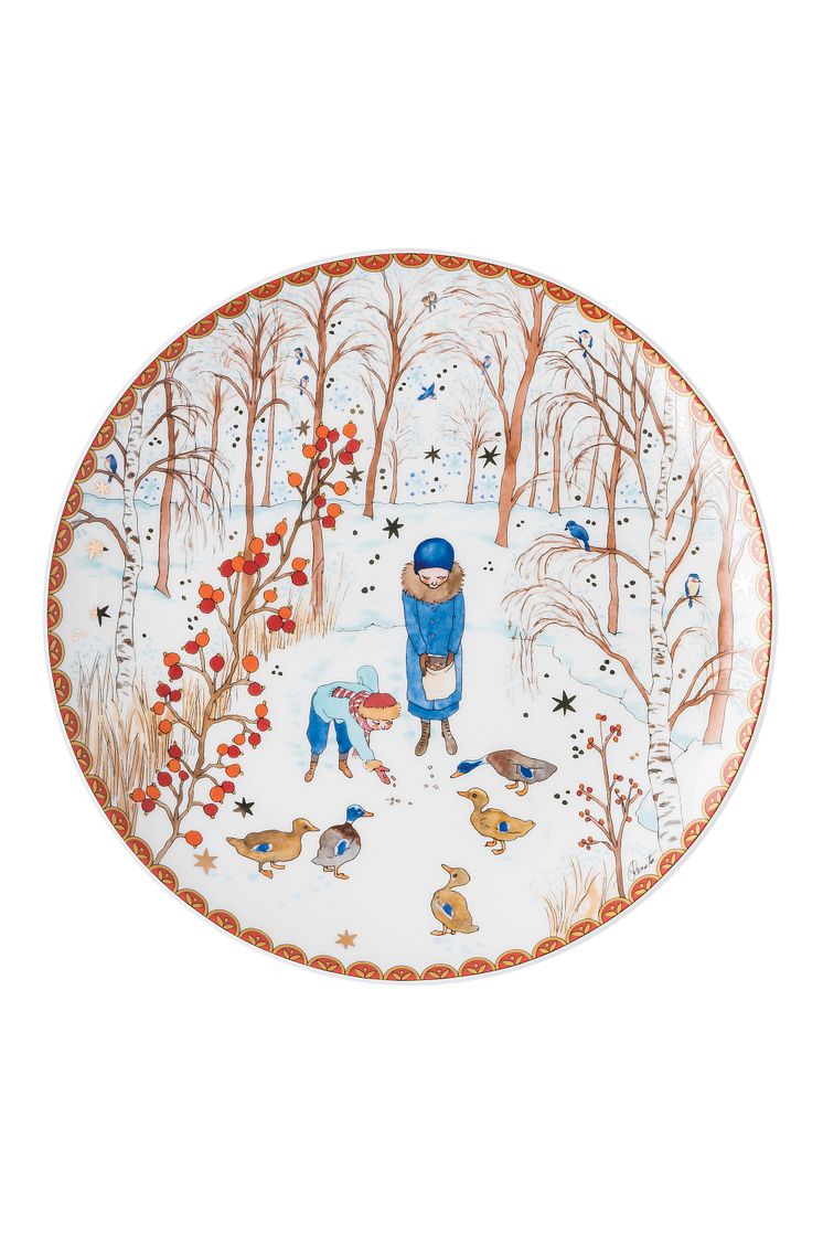 HR_Collector's_items_2021_Christmas_gifts_Bisquit_plate_28_cm