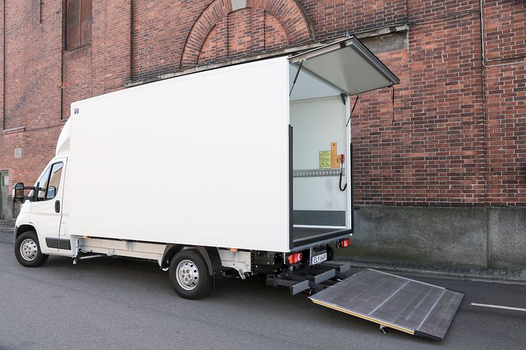 Nya påbyggnationer på Peugeot Boxer 