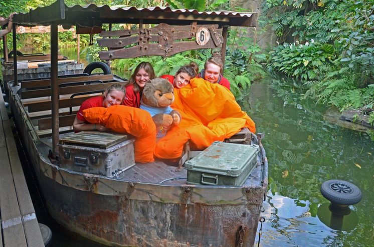 Volunteers zu Besuch im Gondwanaland mit Murmeltier Mandy