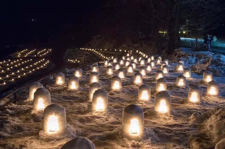 Yunishigawa Onsen Kamakura Snow Hut Festival