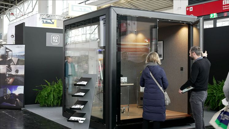 Wohnraum Modul Tinyhaus Heim+Handwerk 2022 Messe München
