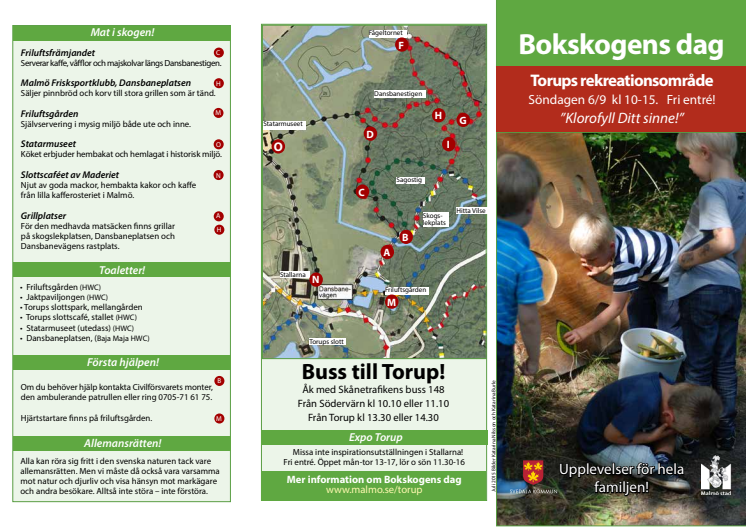 Bokskogens dag den 6/9 i Torup