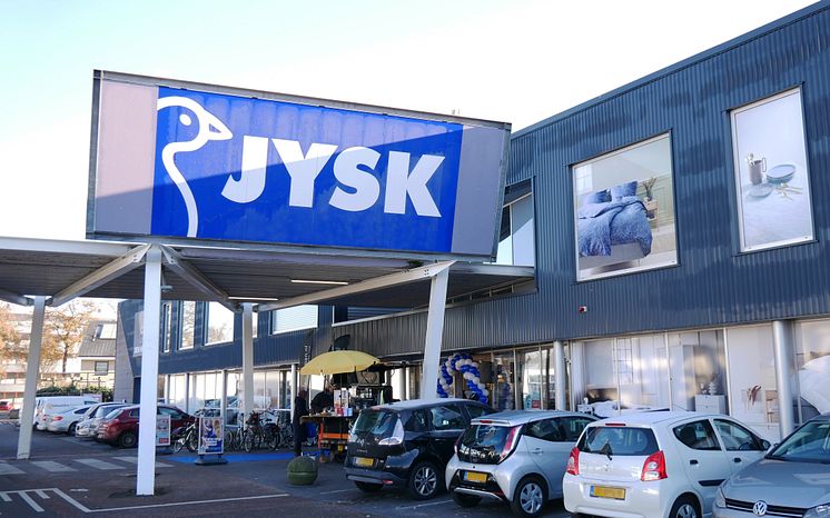 JYSK Harderwijk winkel buiten