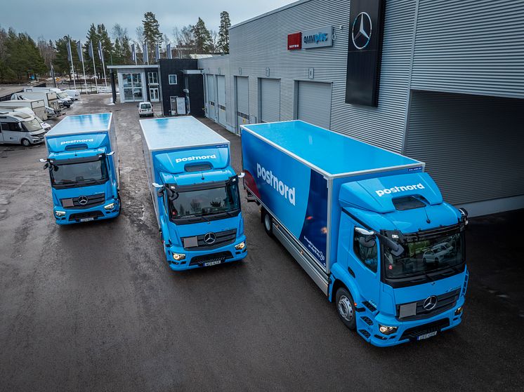 Mercedes-Benz eActros 300 (PostNord)