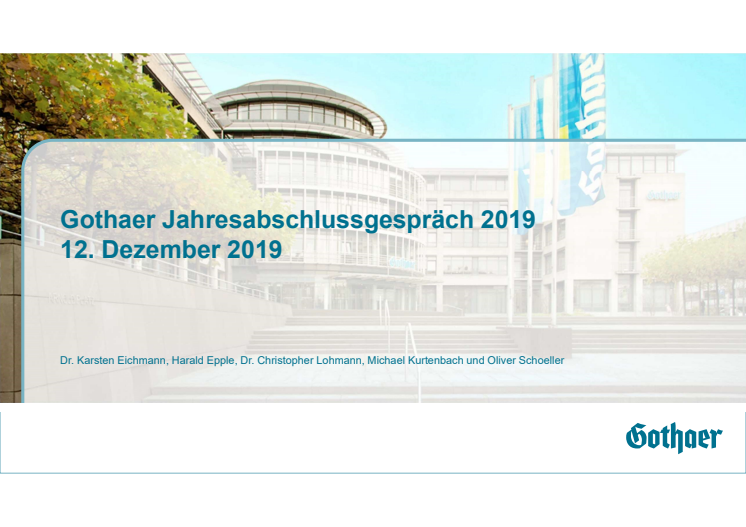 Präsentation Jahresabschlussgespräch am 12.12.2019