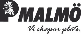 Logotyp PMalmö svart