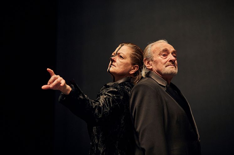 Faust am Goetheanum Probe mit Barbara Stuten und Urs Bihler_Lucia Hunziker