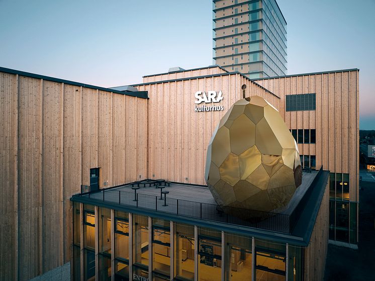 Solar Egg, fotomontage