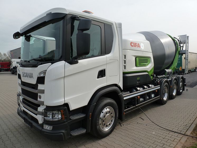 Scania G 410 CNG Betonmischer Cifa