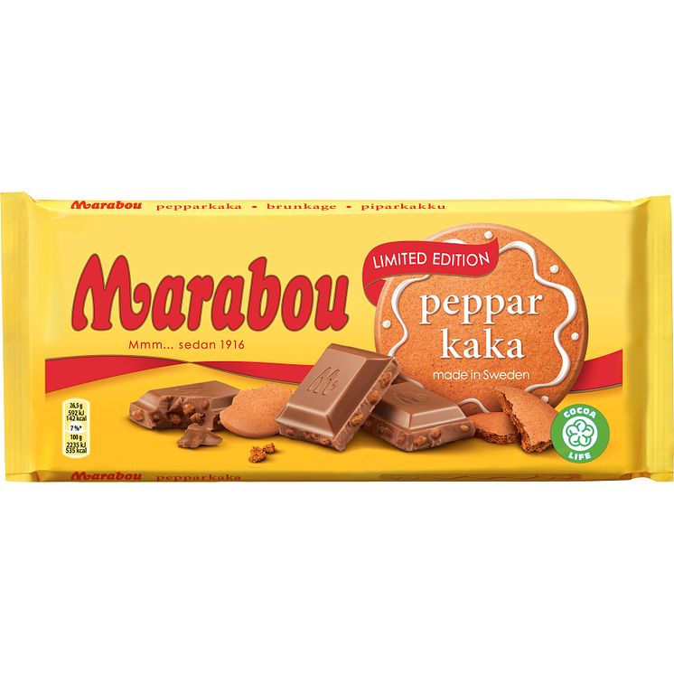 Marabou Pepparkaka – självklar favorit till julmyset