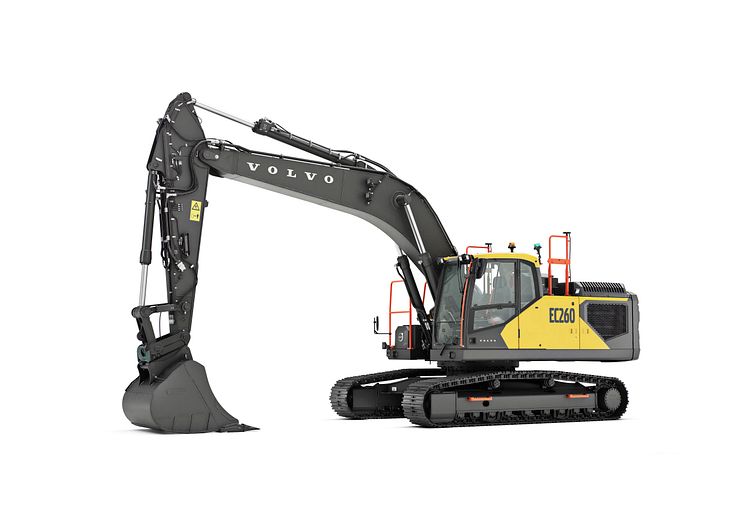 Volvo EC260 - studiobild